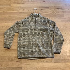 Men’s Southern Grit fleece pullover. NWOT Size L